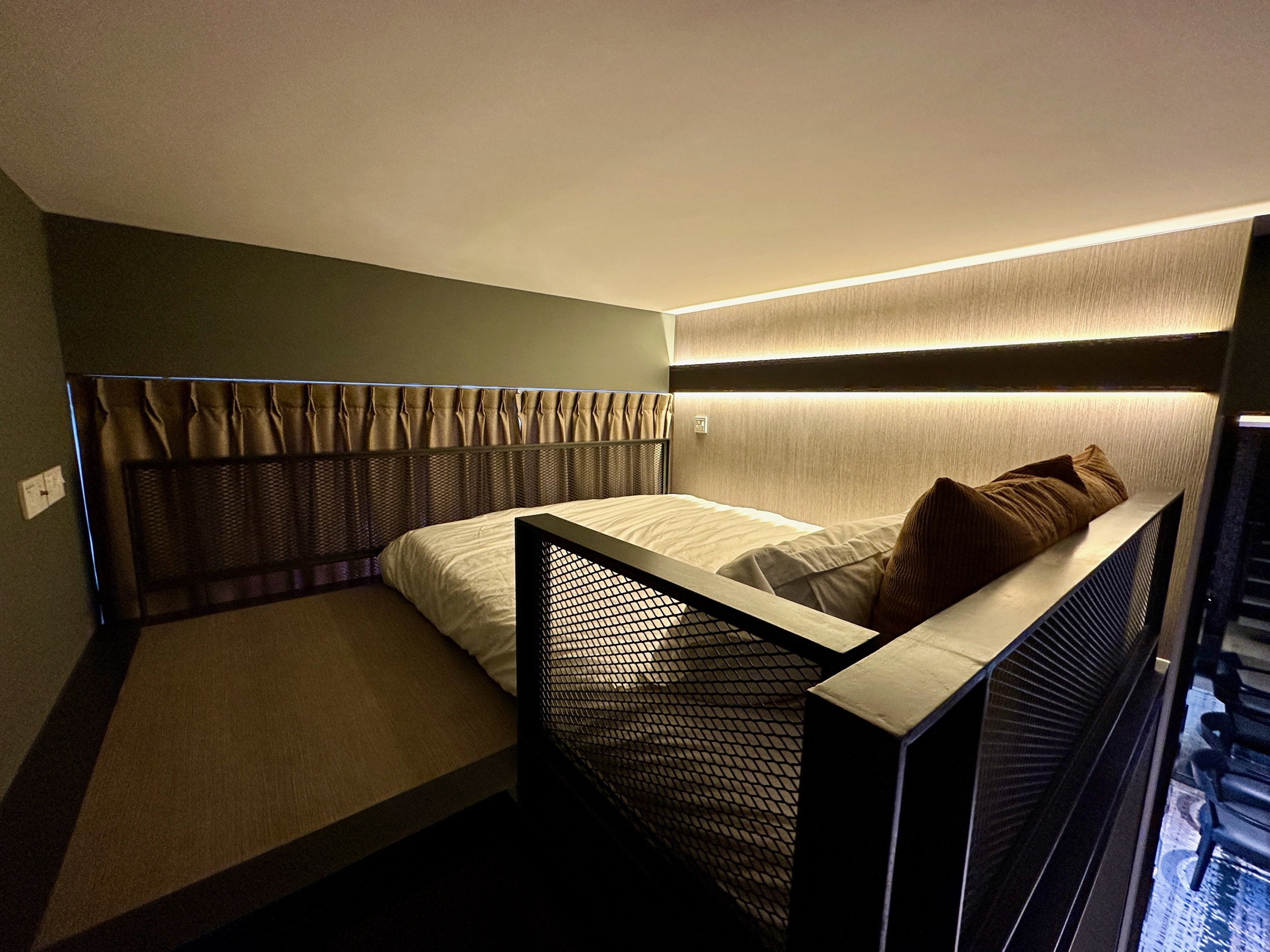 Loft-style area in the renovated The Siena unit