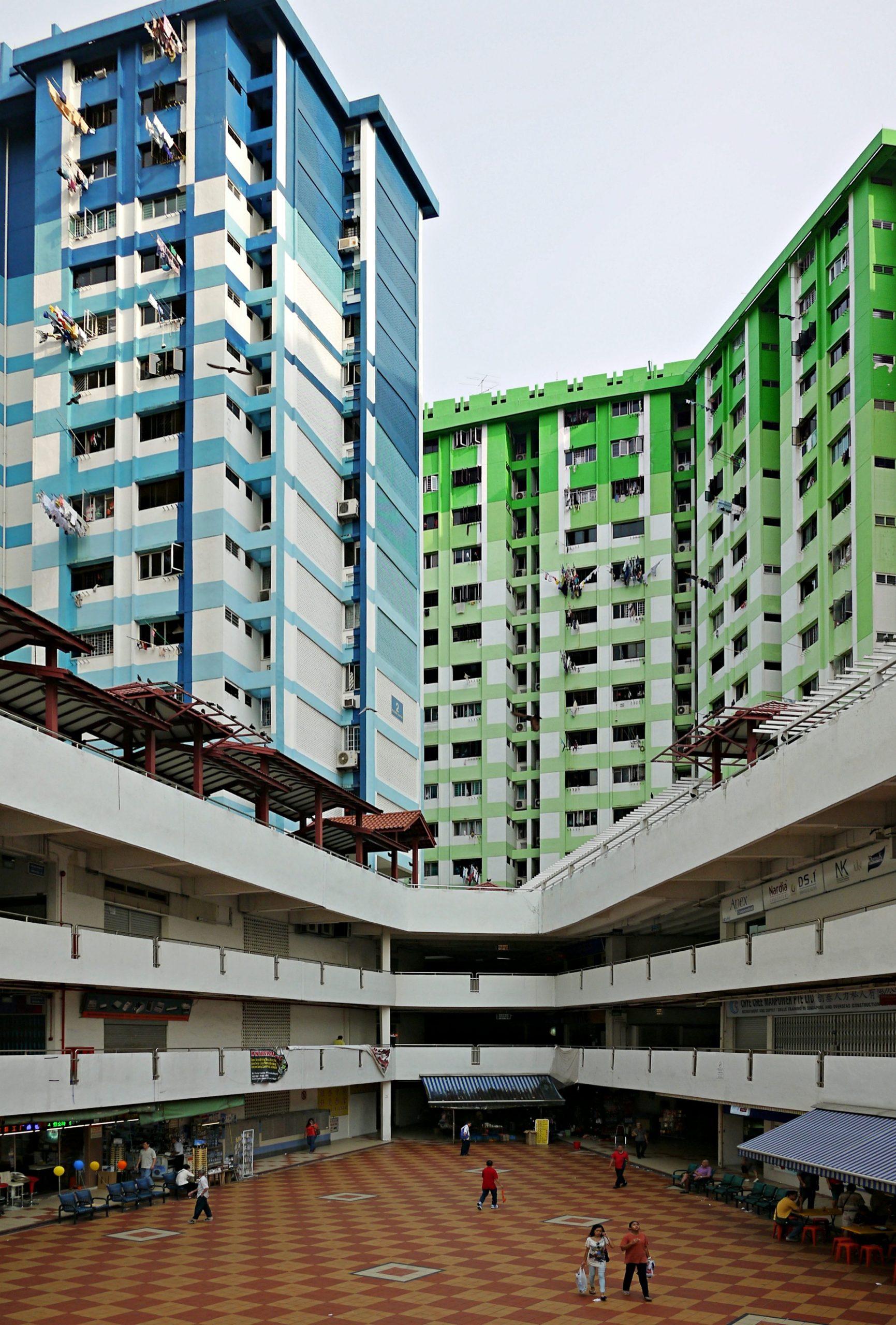 Singapore public housing estate representing the mature residential context around Ang Mo Kio